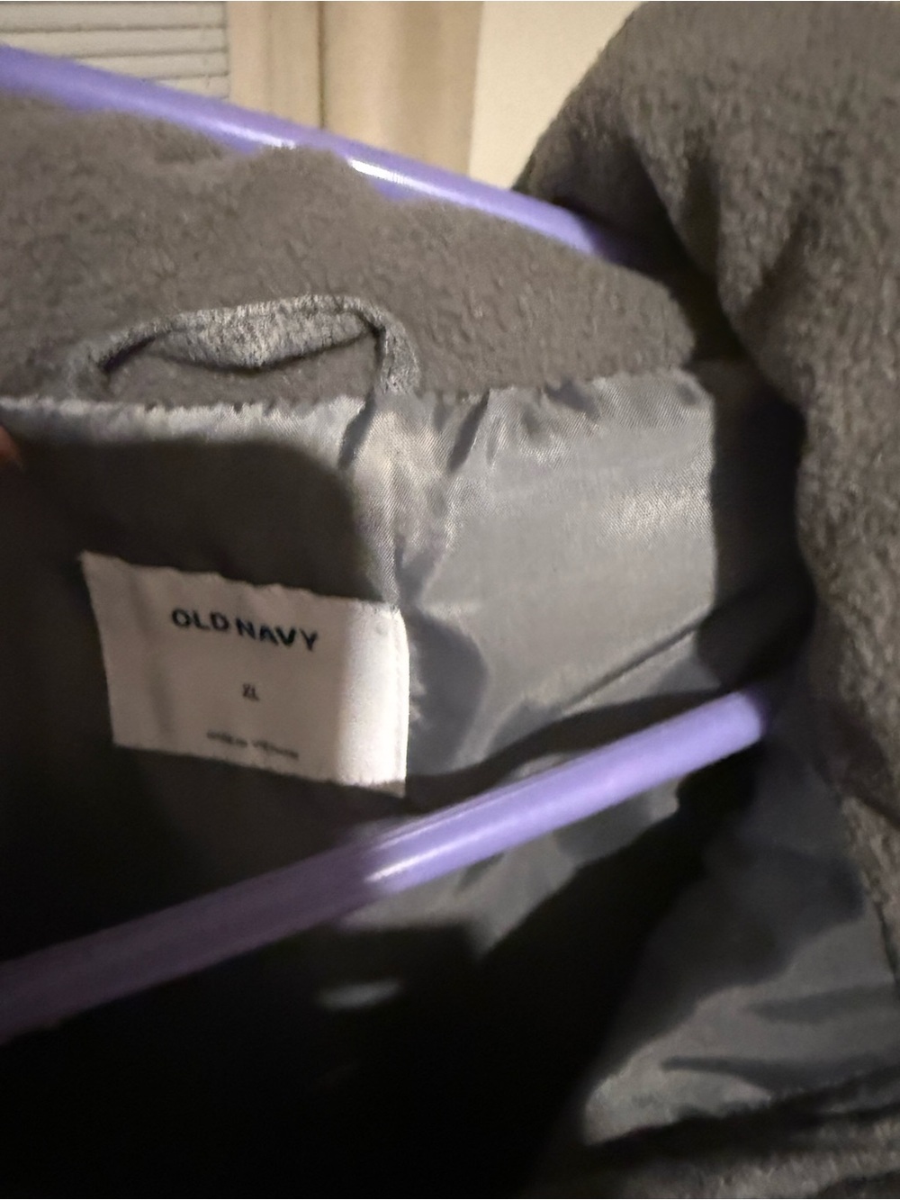 Old Navy Gray Women's Puffer Jacket